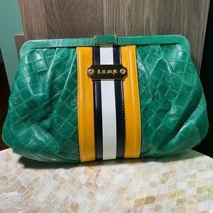 L.A.M.B. Vintage Leather Clutch — Rare!